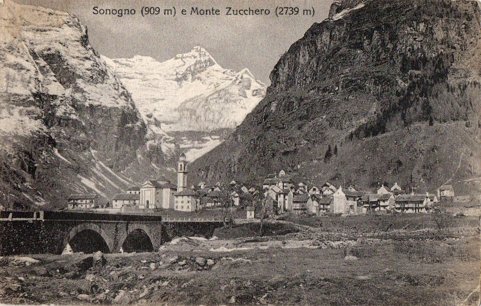 Cartoline postali: Sonogno (4 cartoline) – Usato da Melano venduto da pisonsdro 3