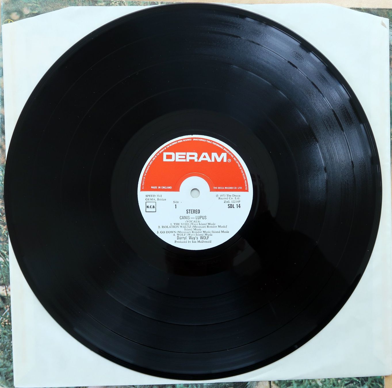 Dischi in vinile: DARRYL WAY's WOLF - CANIS LUPUS (LP VG) – Usato da Hedingen venduto da Studers 3