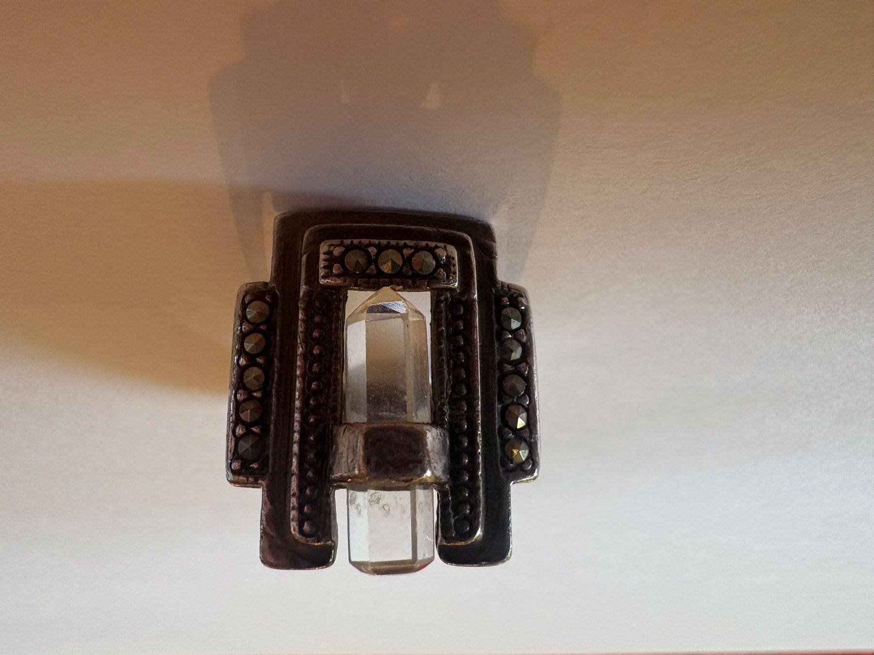 Anelli: 925 Ring mir Bergkristall – Usato da Murten venduto da Tzaugg