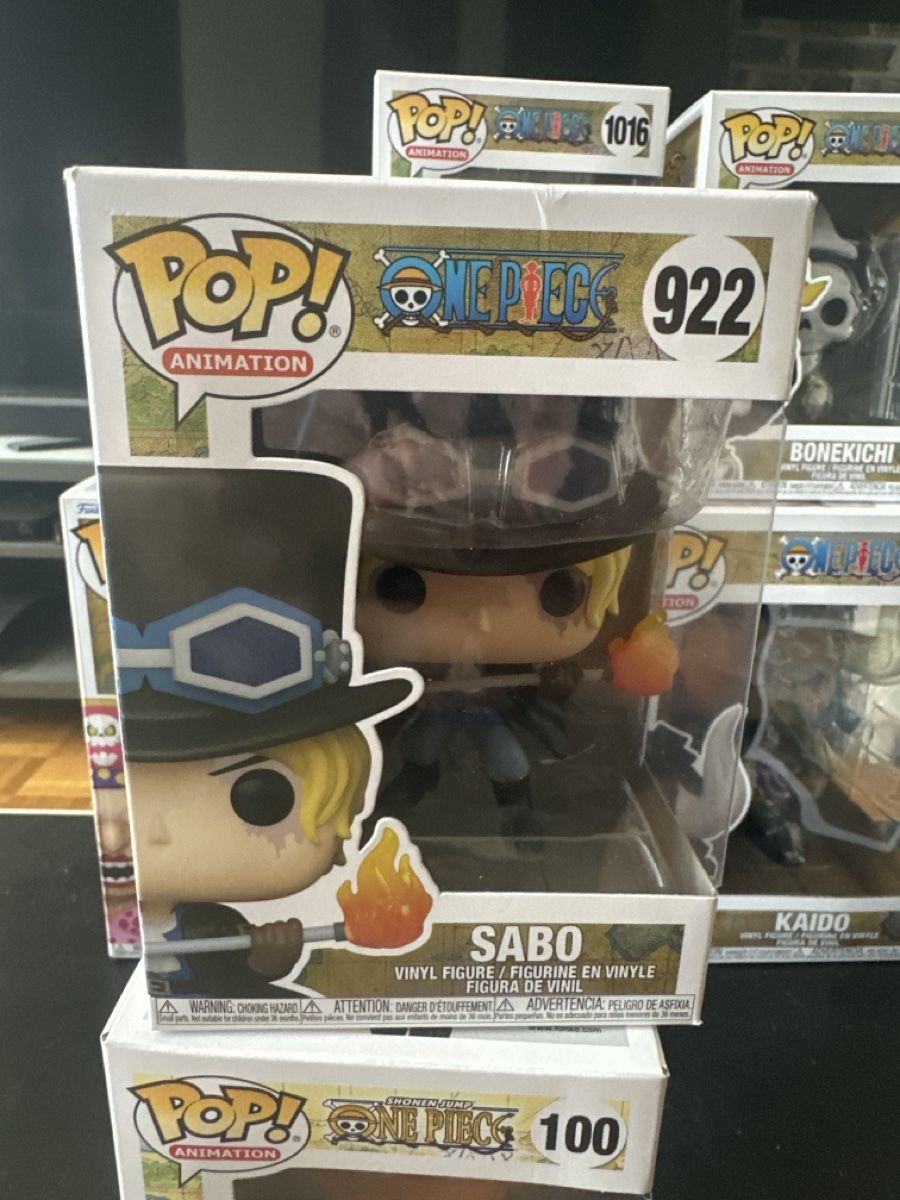 Funko Statuette: Figurine Pop Animation One Piece Sabo 922 neuve – Nuovo e nell'imballaggio originale da Genève venduto da Frippop