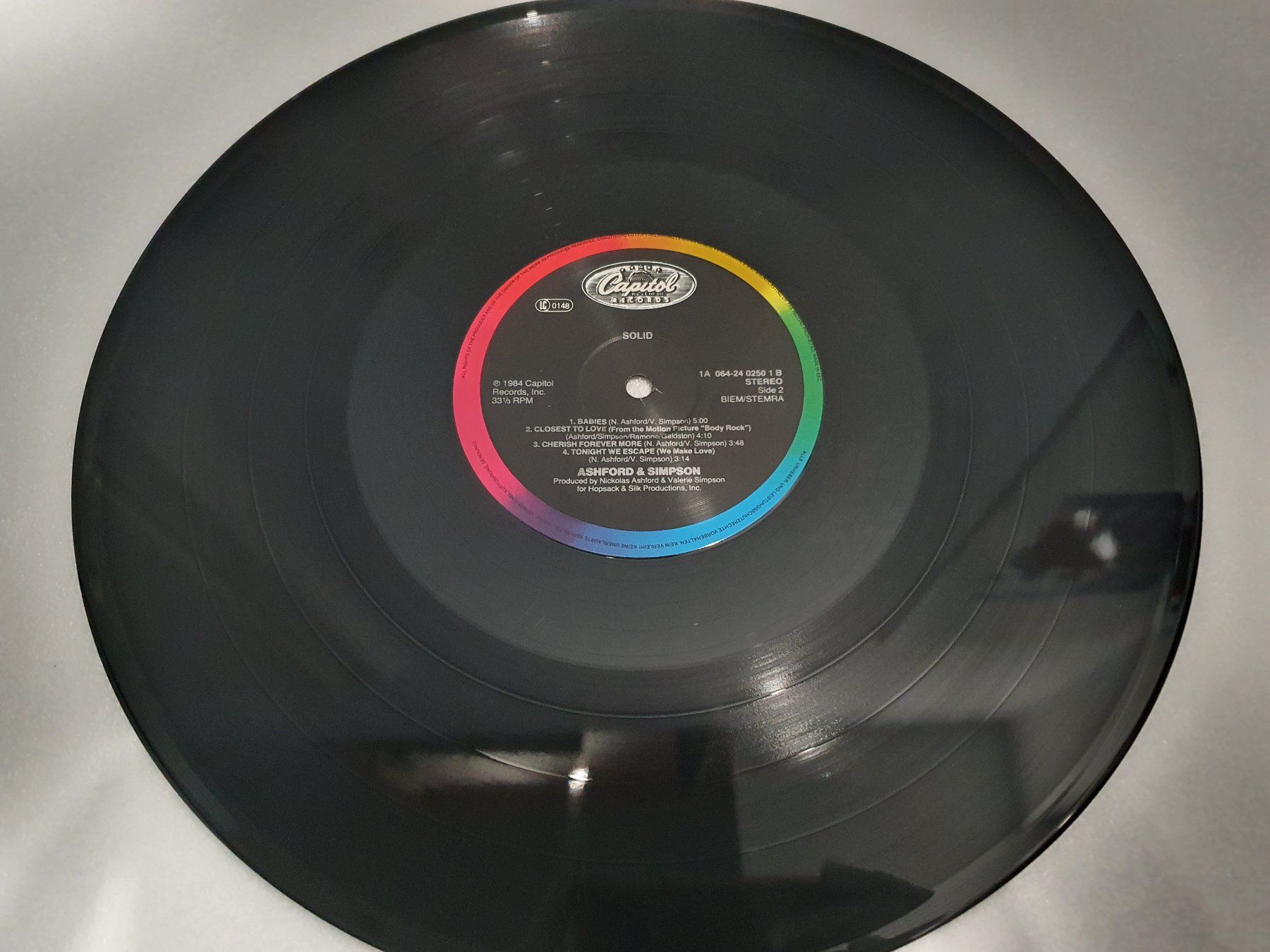 Dischi in vinile: Ashford & Simpson – Solid – Usato da Uster venduto da Vinyl-Leidenschaft 4