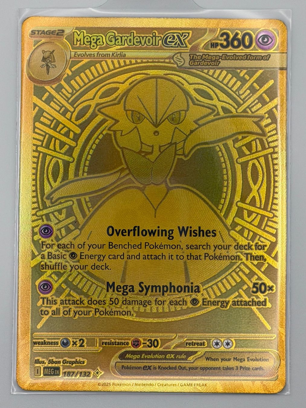 Pokémon Carte collezionabili: Pokemon Mega Gardevoir ex 187/132 – Nuovo (secondo la descrizione) da Uster venduto da EDM1903