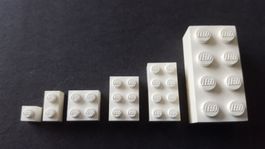 Ganz kleine LEGO Steine aus 50er 60er system architektur