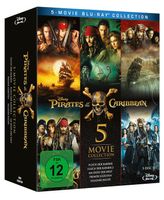Pirates of the Caribbean 1-5 [5 Blurays]