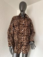 Langarm Frauen Shirts Leopard Drucken Gr L Braun