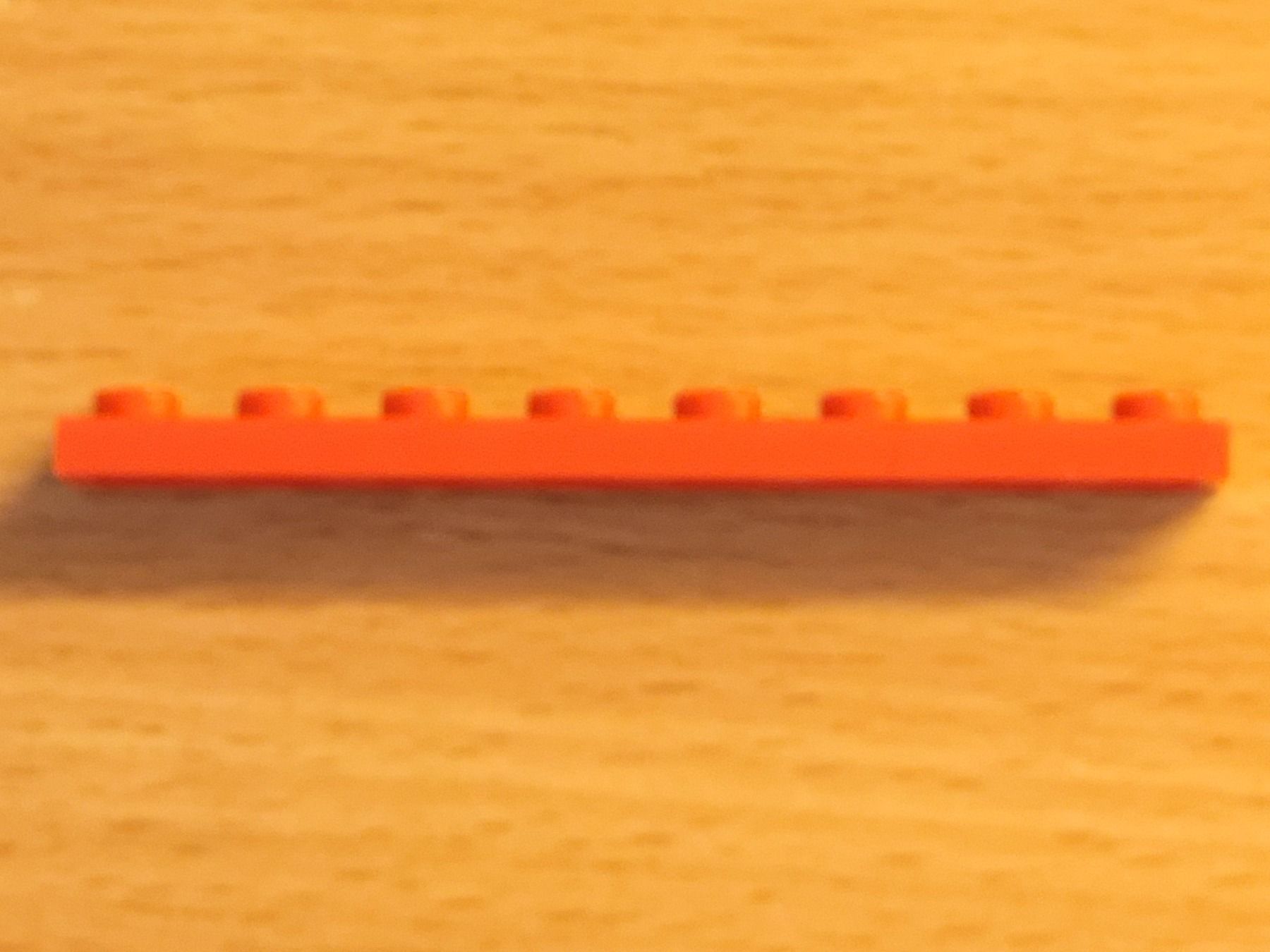 Lego Kit di costruzioni: Lego - 1 pièce rouge plate à 8 tenons – Usato da Payerne venduto da tintin08 2