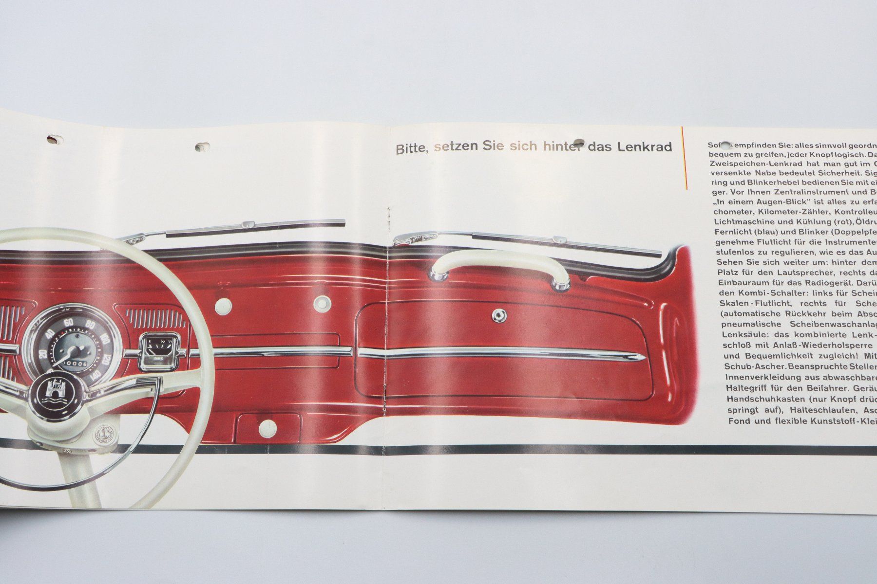 VW Dokumente: VW Käfer 1961 Prospekt – Gebraucht aus Bühl b.Aarberg von Collectorpassions 5