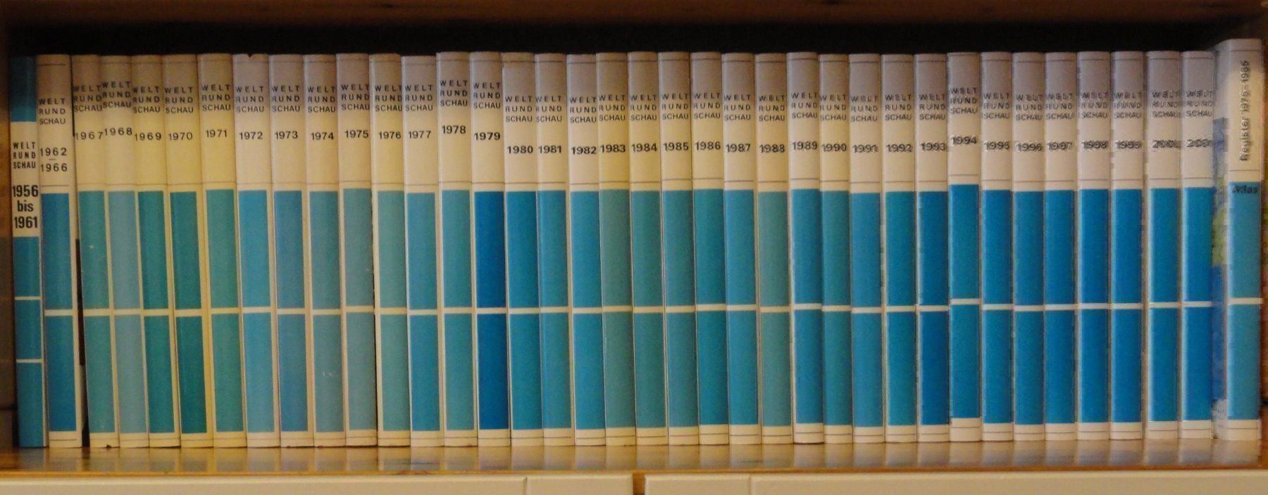 Libri: Weltrundschau 40 Bände – Usato da Winterthur venduto da Green-Future 3