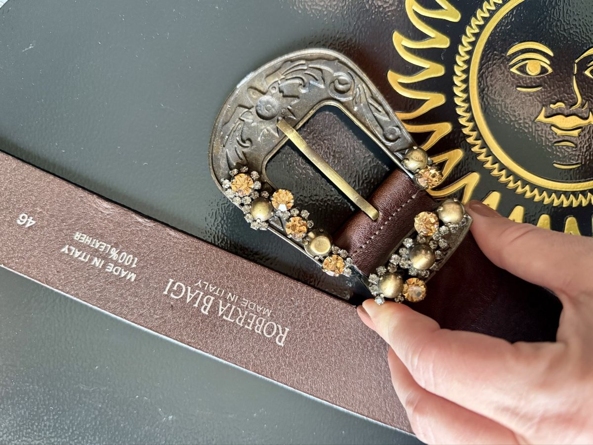Cinture: Ceinture en cuir Roberta Biagi – Usato da Grône venduto da ukr_2qbg 5