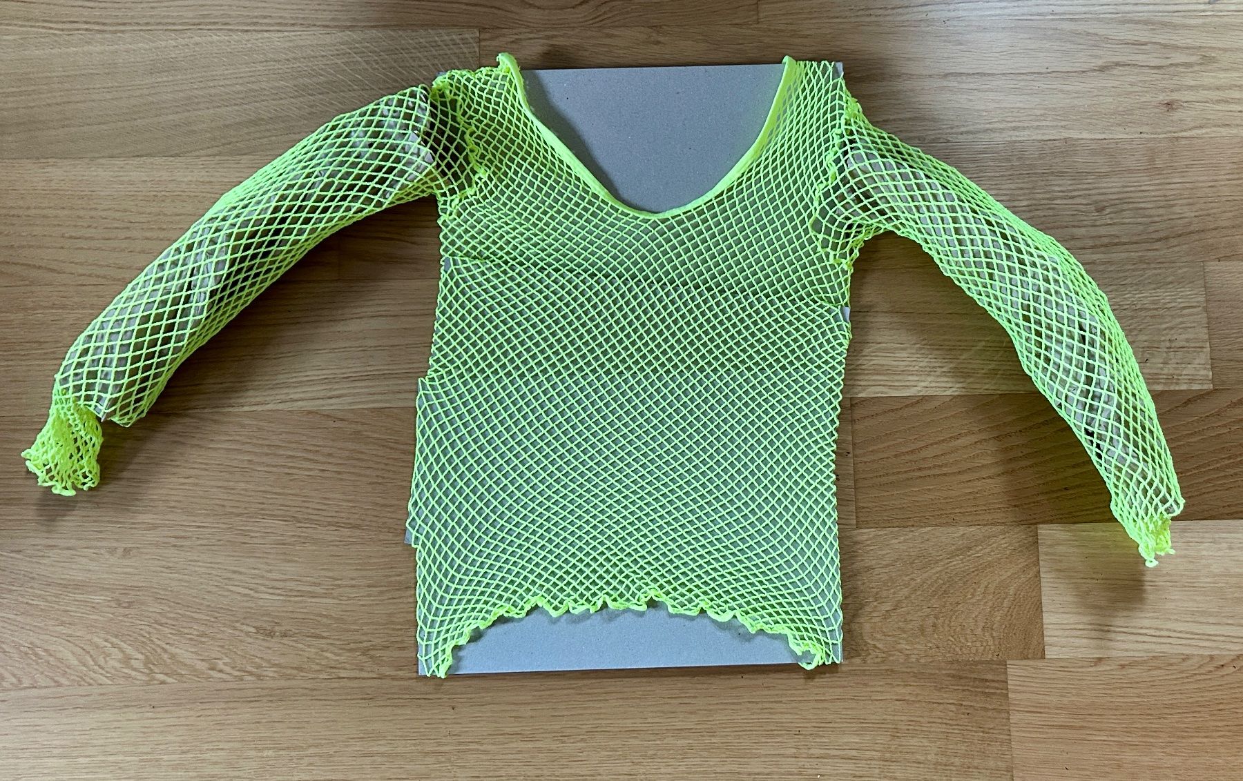 Top: Neongelbes Netztop, 90er Party – Nuovo (secondo la descrizione) da Ostermundigen venduto da Chuerbis