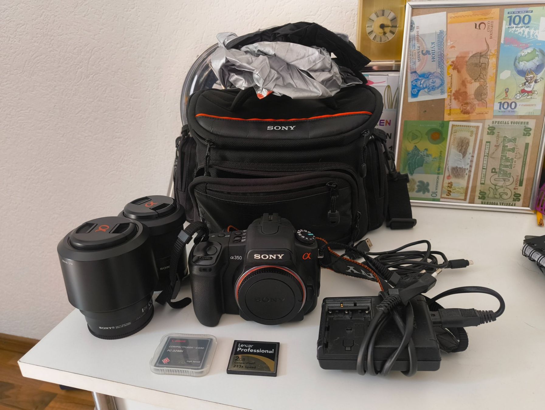 Sony Kamera: Sony Alpha a350 set – Gebraucht aus noes von kri_g7m6