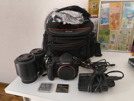 Sony Alpha a350 set