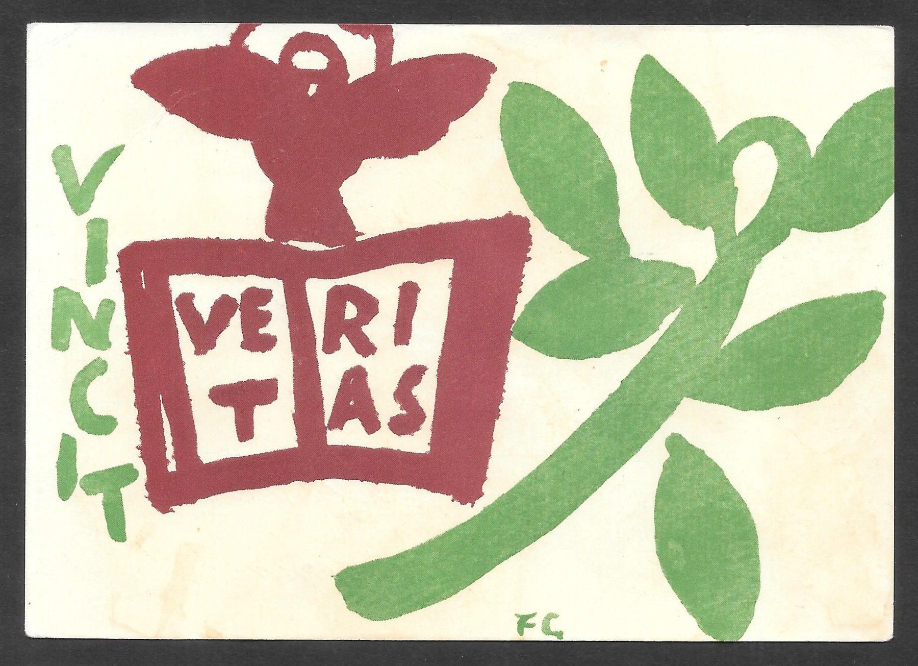 Cartoline postali: Studentenverbindung Waldstättia Luzern – Usato da Olten venduto da clotaldi