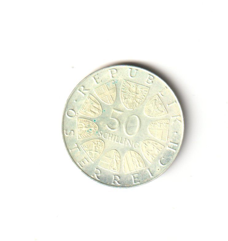 Tutti le monete: 50 Schilling 1973 Silber – Usato da Minusio venduto da Mer66 1