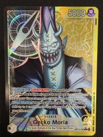 One Piece Gecko Moria OP14-080 Leader Parallel NM