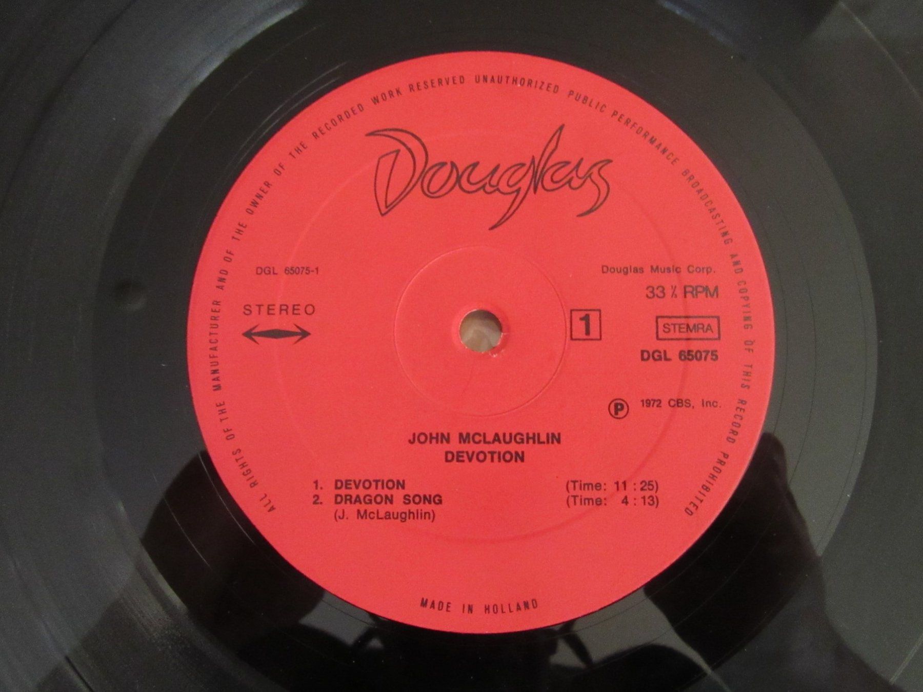 Schallplatten: Langspielplatte JOHN Mc LAUGHLIN - DEVOTION – Gebraucht aus Degersheim von Tforelle 4