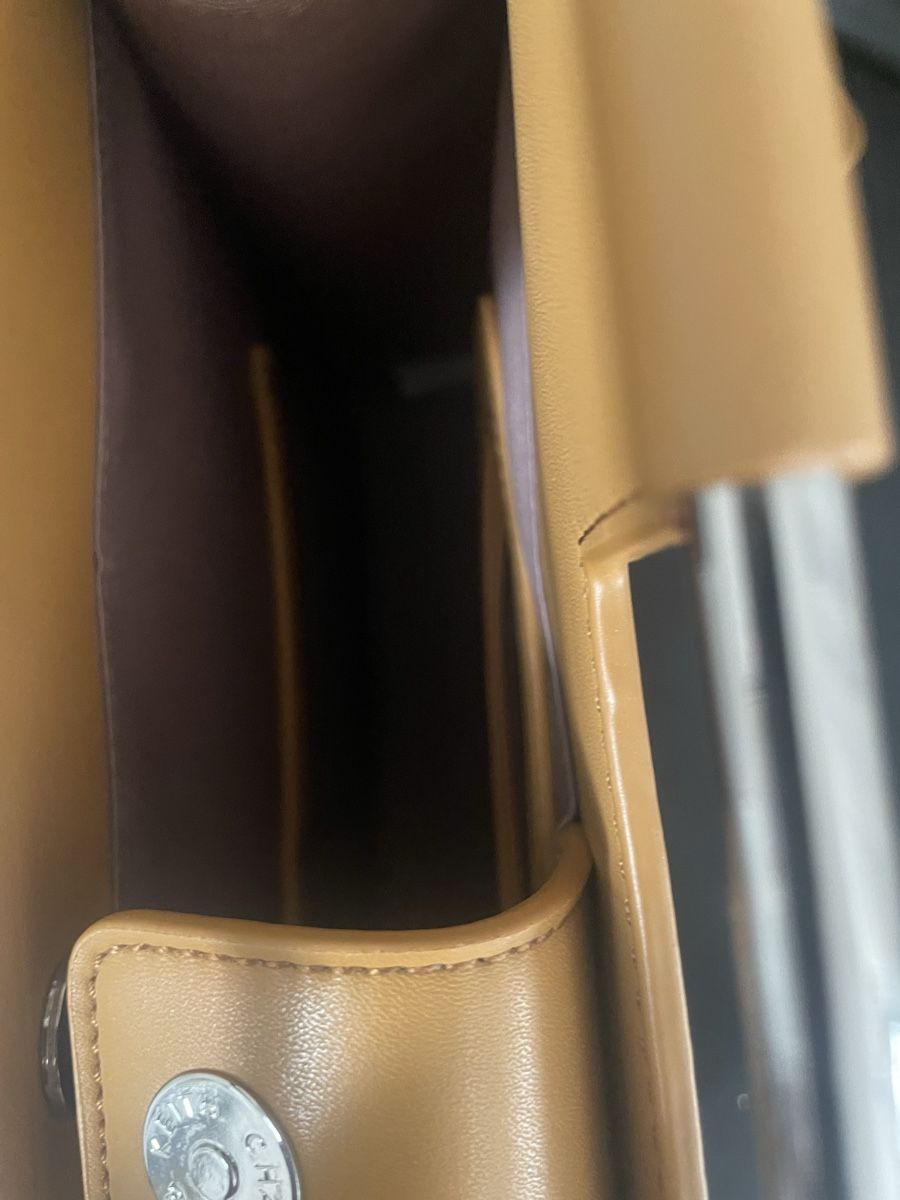 Taschen für Damen: Handtasche Damen Leder hellbraun – Neu (gemäss Beschreibung) aus Meierskappel von Hala03 6