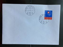 Schweiz 1966 Sonderstempel Embrach 6.6.66 6 5.Schweiz