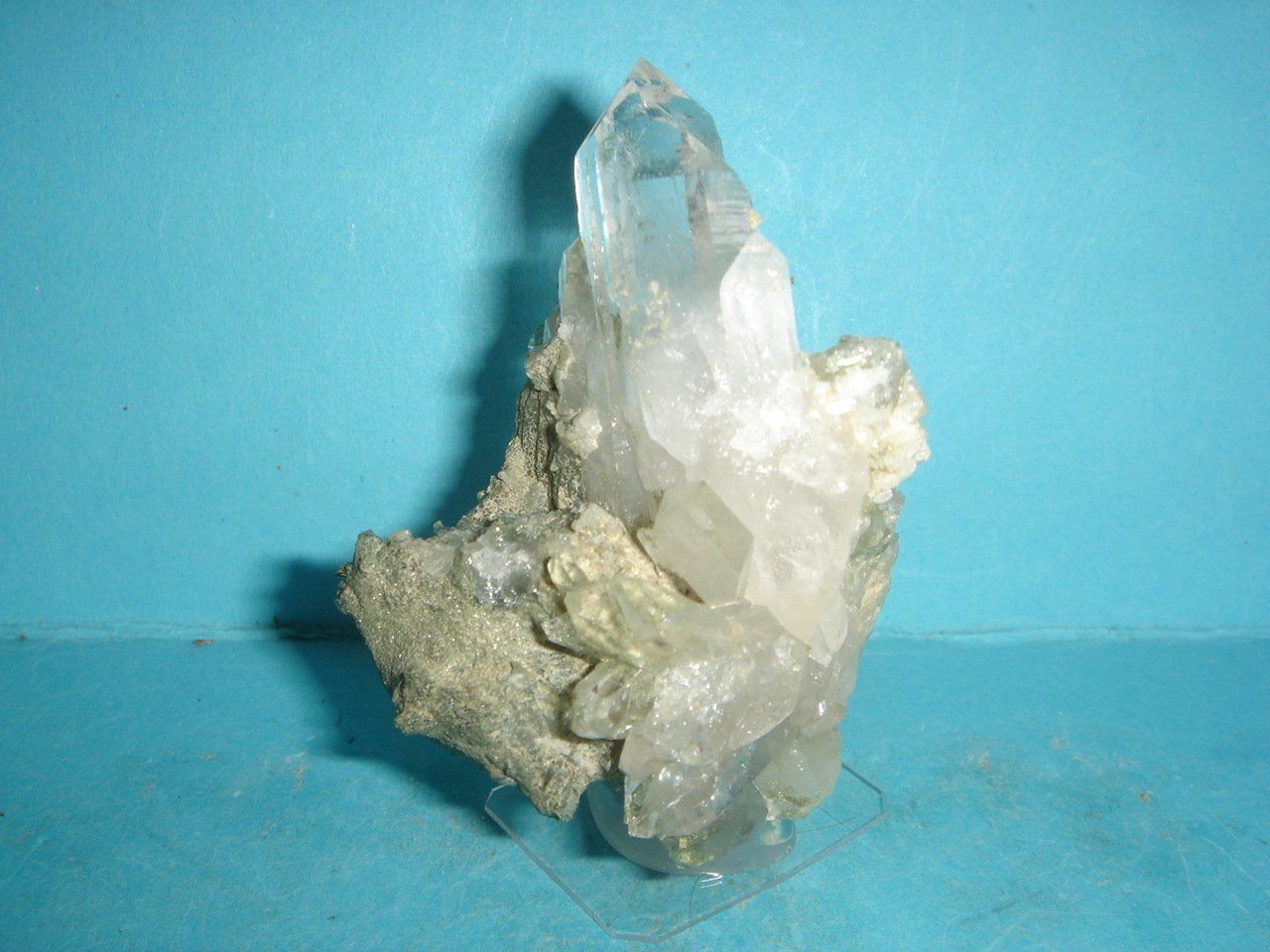 Minerali & Pietre curative: Bergkristall-Grüppli mit etwas Chlorit  Lötschental – Nuovo (secondo la descrizione) da Büren an der Aare venduto da Strahler0 4