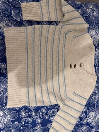 Gestreifter Strickpullover, Grösse M, Top Zustand für Herbst