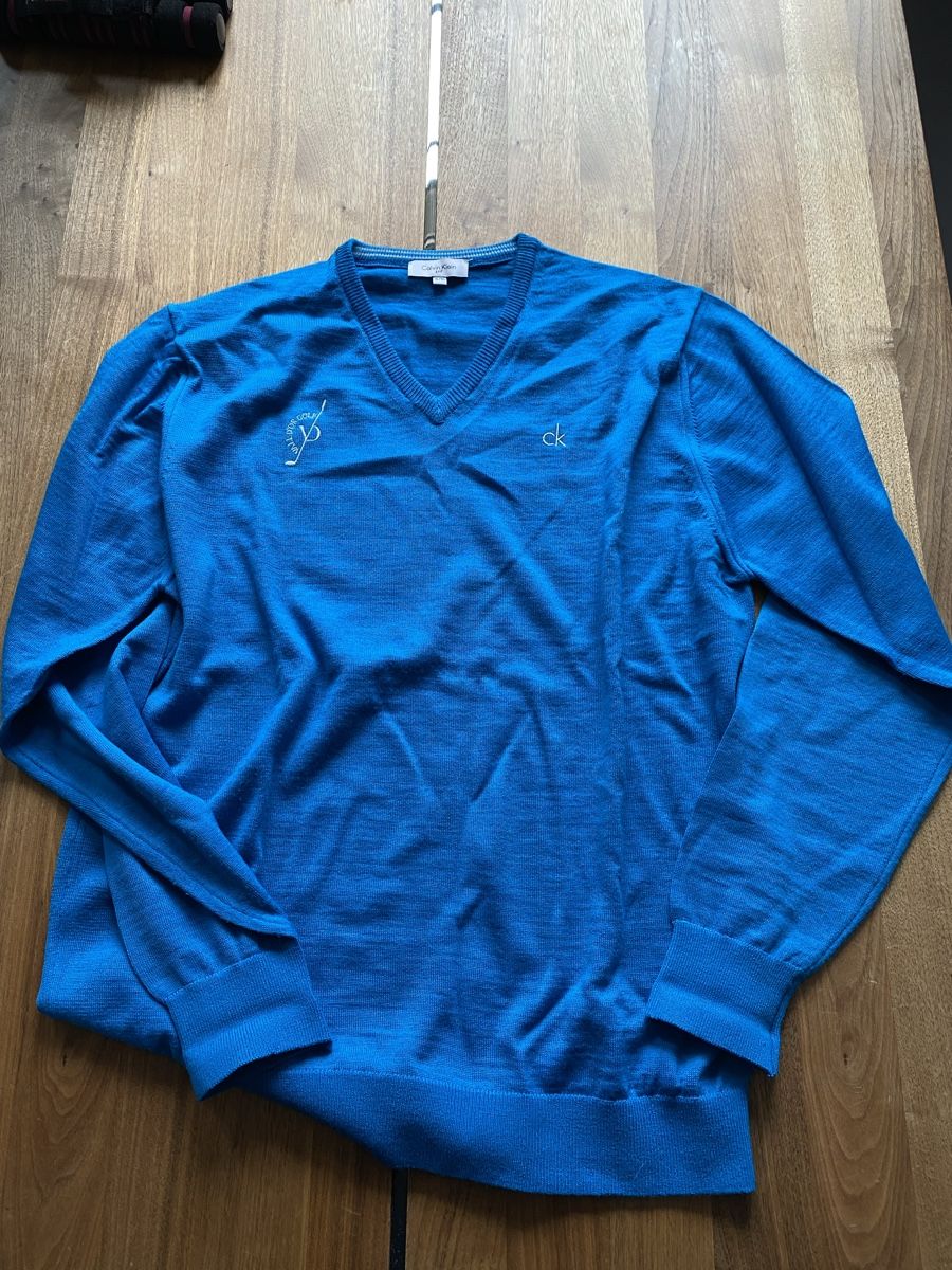 Calvin Klein Maglioni & Felpe: Calvin Klein Golfpullover Herren Gr. XL/TG blau – Usato da Bern venduto da mod18 2