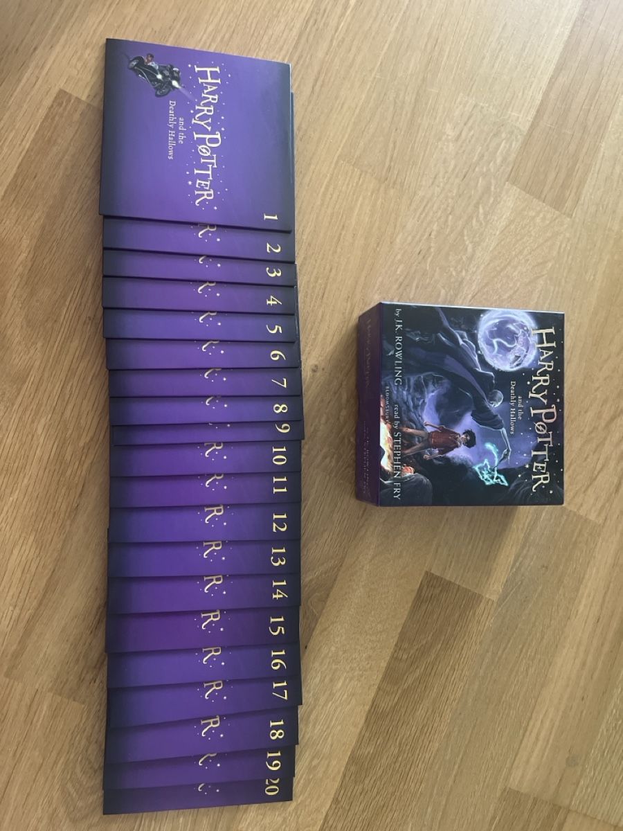 Audiolibri: Harry Potter audiobook CDs read by Stephen Fry Set – Nuovo (secondo la descrizione) da Bern venduto da oli_6r7s 4