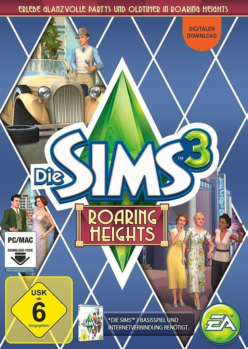 Giochi: Die Sims 3 Roaring Heights (PC-MAC, EA Download Code) No DVD – Nuovo (secondo la descrizione) da Bad Säckingen venduto da ms-spiele-keys
