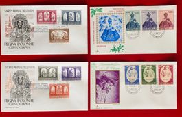 VATIKAN 1000 J. POLEN 1966 NATALE WEIHNACHT 1968 OSTERN 1969