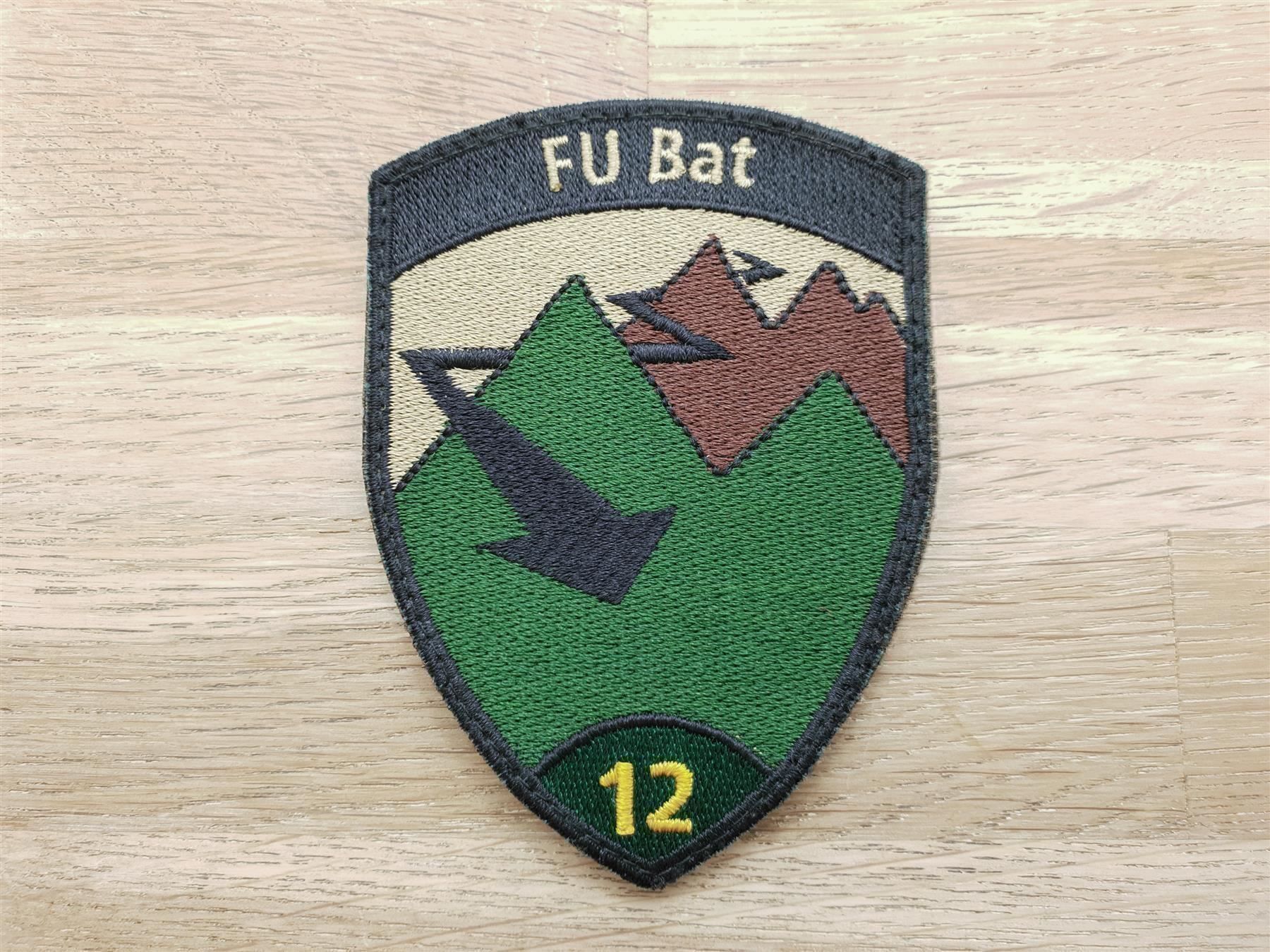 Placchette & Badge: Badge FU Bat 12 grün – Usato da Erlinsbach venduto da S700