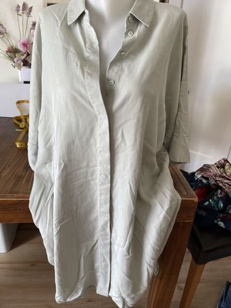 COS Robe Chemise Été Vert Clair  S - État Top