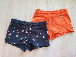 2 kurze Hosen von H&M, Grösse 92, ideal für den Sommer