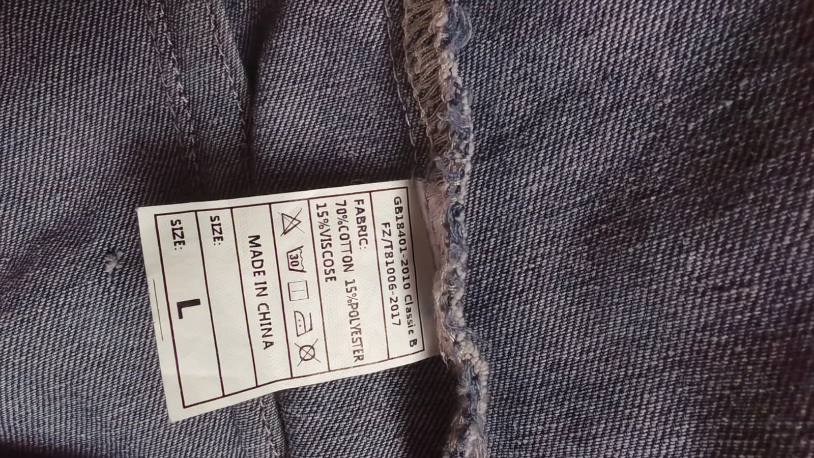 Giacche: Denim Sherpa Trucker Jacket mit Teddykragen – Usato da Jona venduto da Kapuzinermoench 1