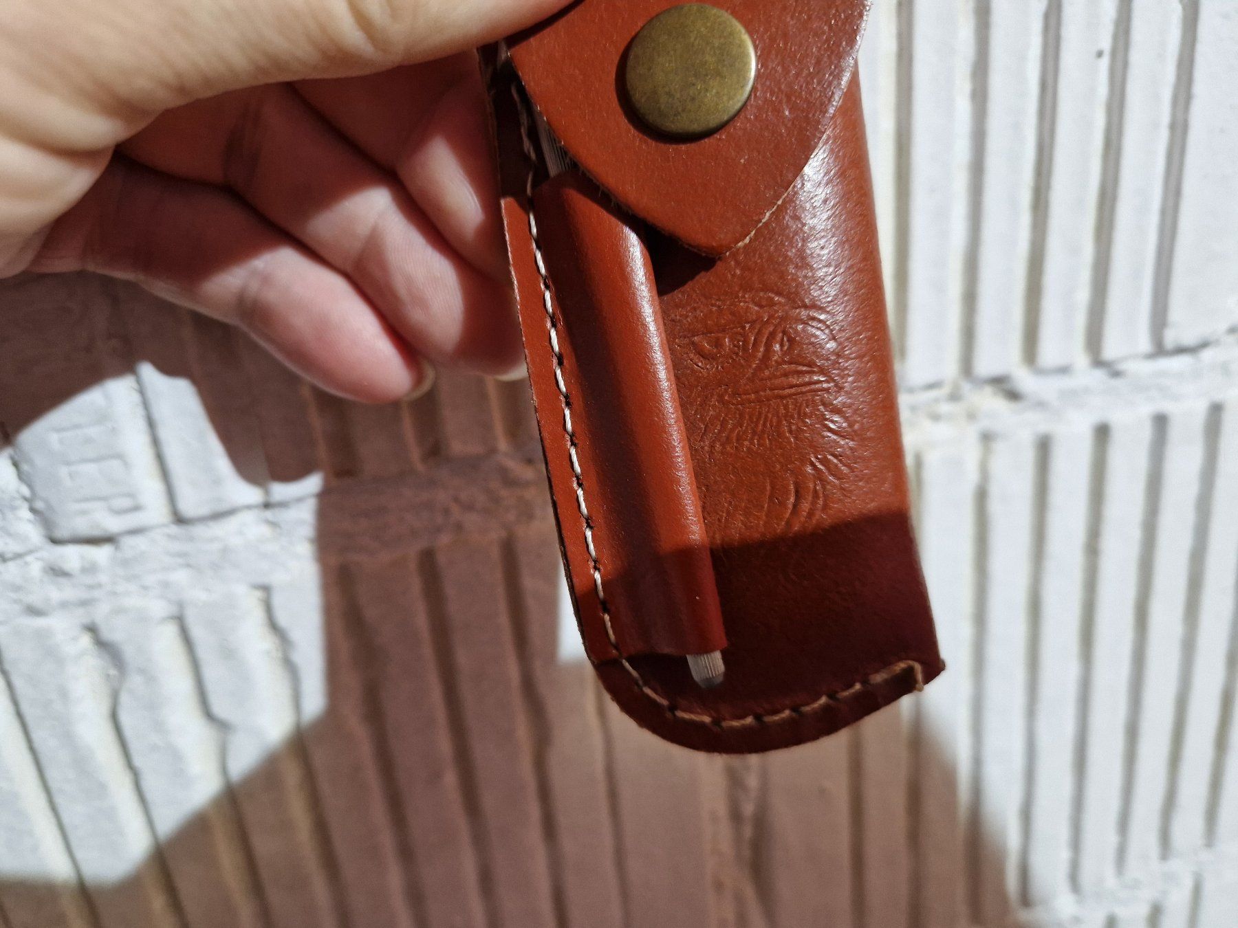 Accessori: Leder Messeretui Adlerkopf – Usato da Seedorf BE venduto da Stibutz 2