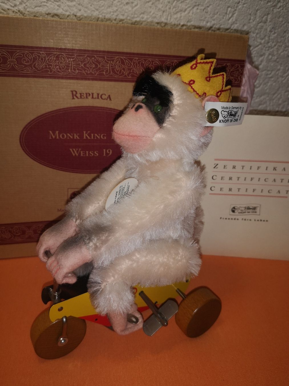 Steiff Jouets: Steiff Affe replika – Neuf avec emballage d'origine à MUEHLEBERG par Cocolinette 1