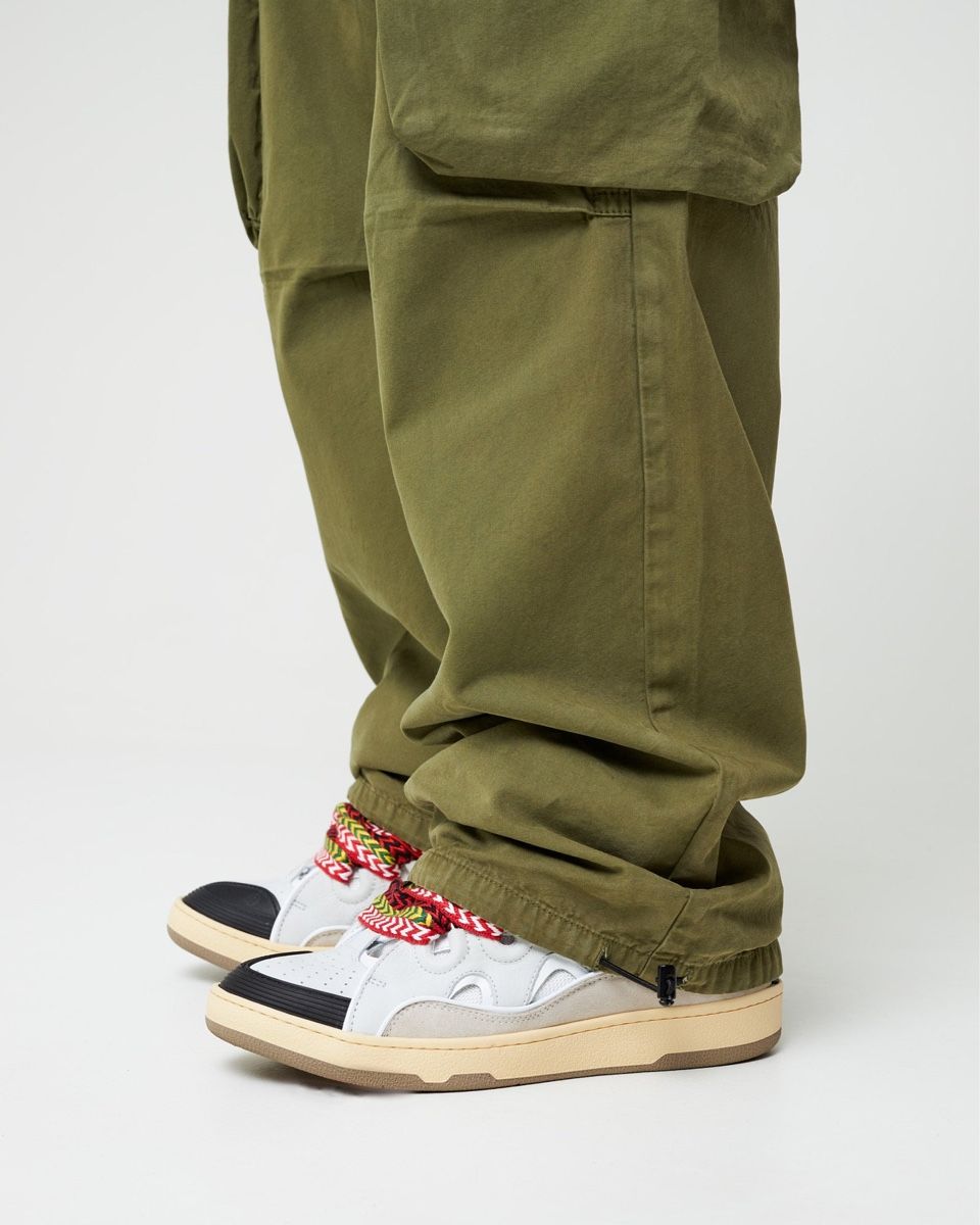 Pantaloni: Eightyfive Side Pocket Wide Cargo olive - Orginalpreis 120.- – Nuovo e nell'imballaggio originale da Zürich venduto da luxuryoutlet1 6