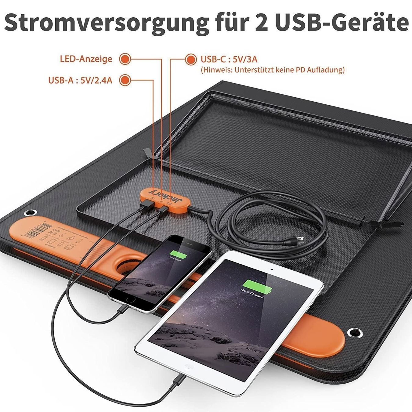Dispositivi a energia solare: Jackery SolarSaga 100 Solarpanel – Nuovo e nell'imballaggio originale da Bottighofen venduto da zaap 4