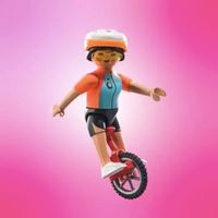 PLAYMOBIL FI?URES 70940 SERIE 24 girls 03 MONO-CYCLIST