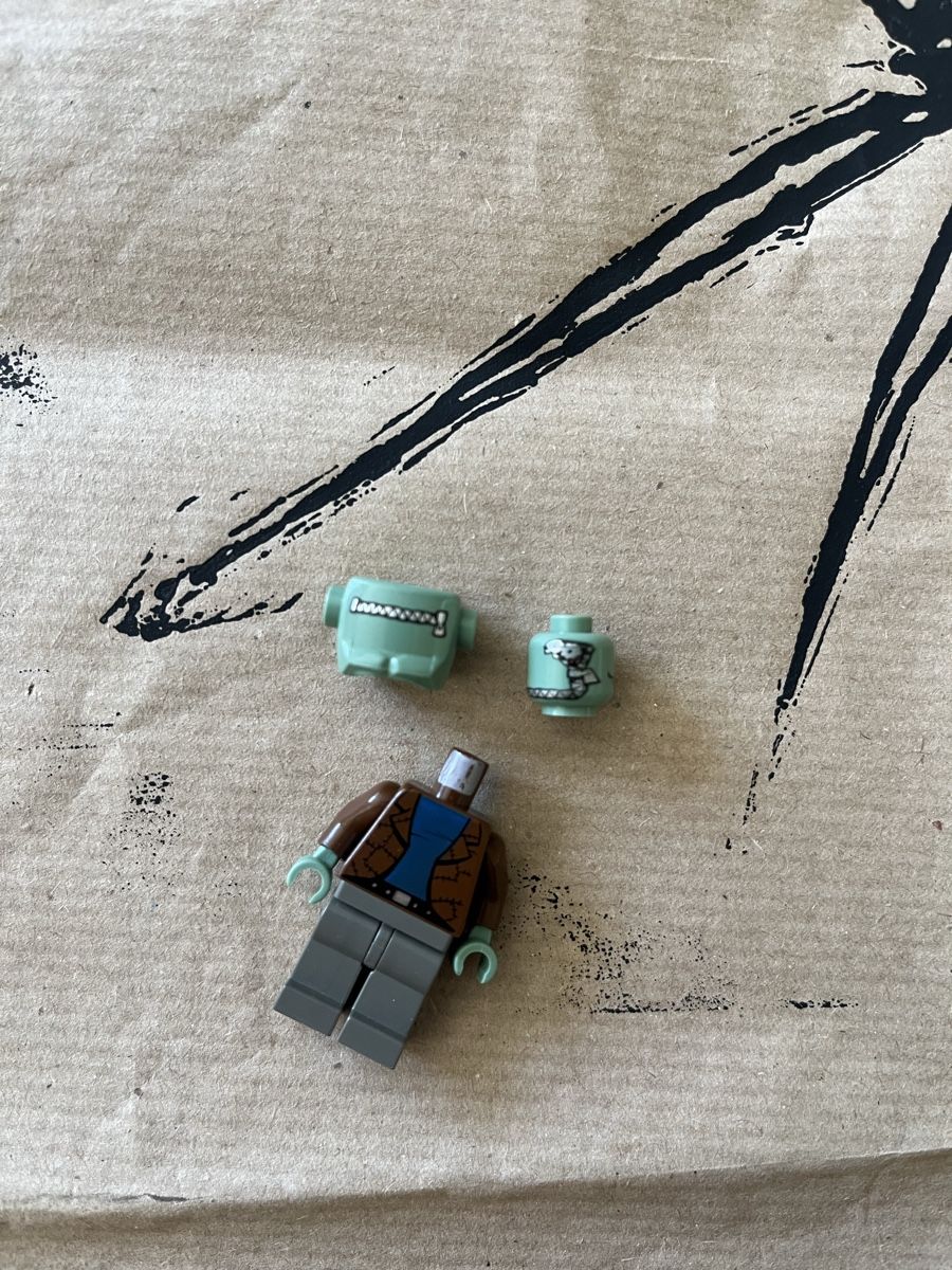 Lego Figuren: Frankenstein Minifigur hrf001 – Neu (gemäss Beschreibung) aus Buchen von homelessbrick 3