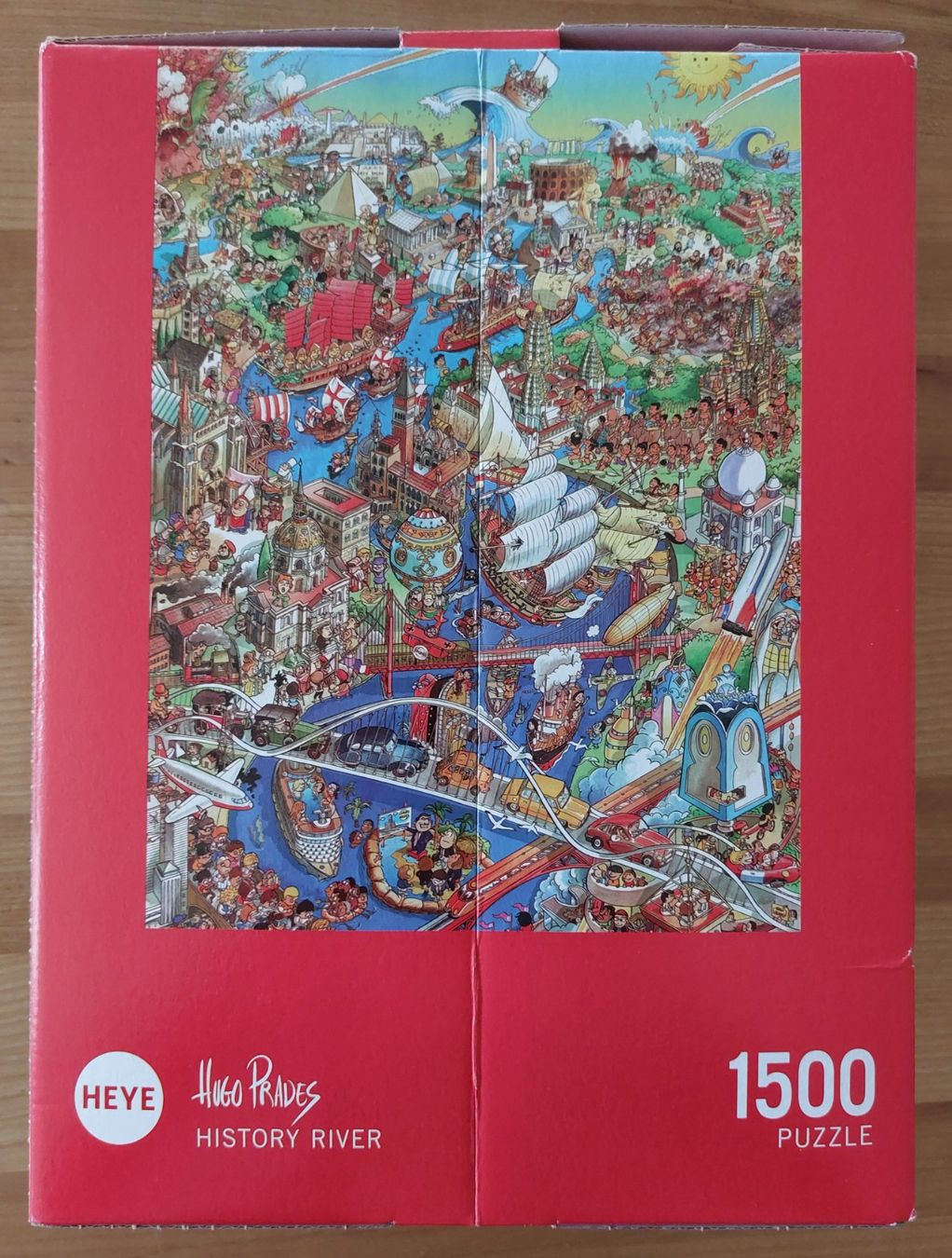 Heye Puzzle: Heye Puzzle - Hstory River – Usato da Dietikon venduto da Canman 2