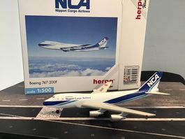 Herpa Nippon Cargo Airlines Boeing 747-200F, 1:500