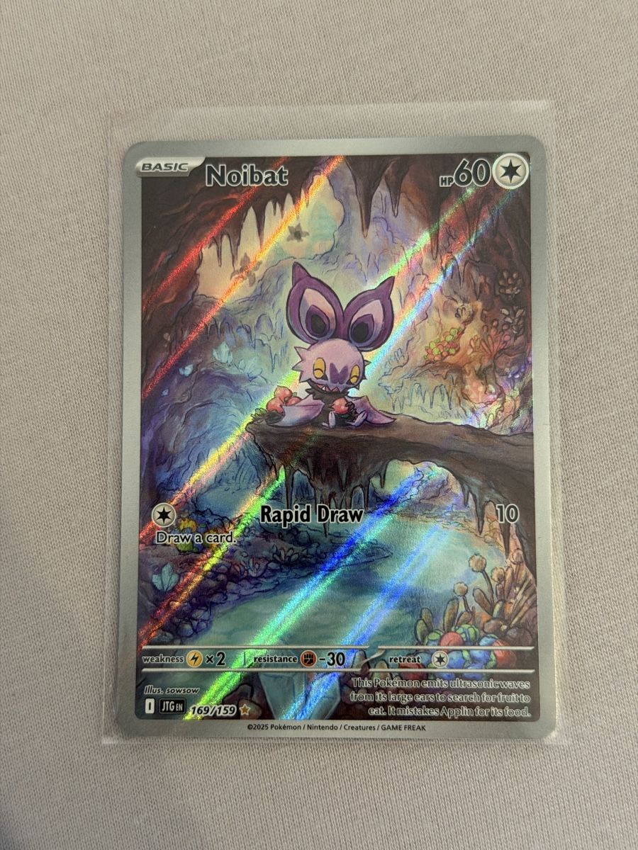 Pokémon Carte collezionabili: Pokémon Noibat 169/159 Journey Together – Nuovo (secondo la descrizione) da St. Gallen venduto da Xbylucas