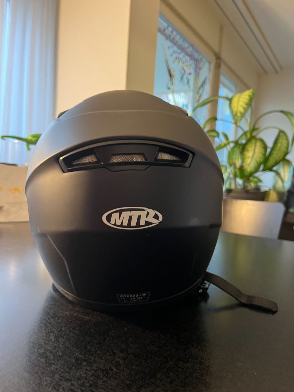 Caschi & visiere: Integral-Töffhelm NISHUA: mattschwarz, Grösse S – Usato da Zürich venduto da cyrils78 5