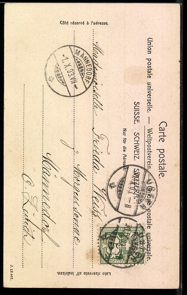 Cartes postales: AK Uster, Kirche und Schloss – D'occasion à Berlin par bartko-reher 1