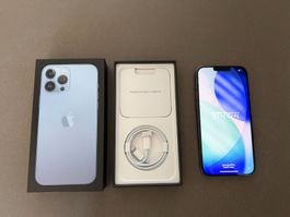 iPhone 13 Pro Max 128GB Sierra Blue – Top-Zustand + Zubehör