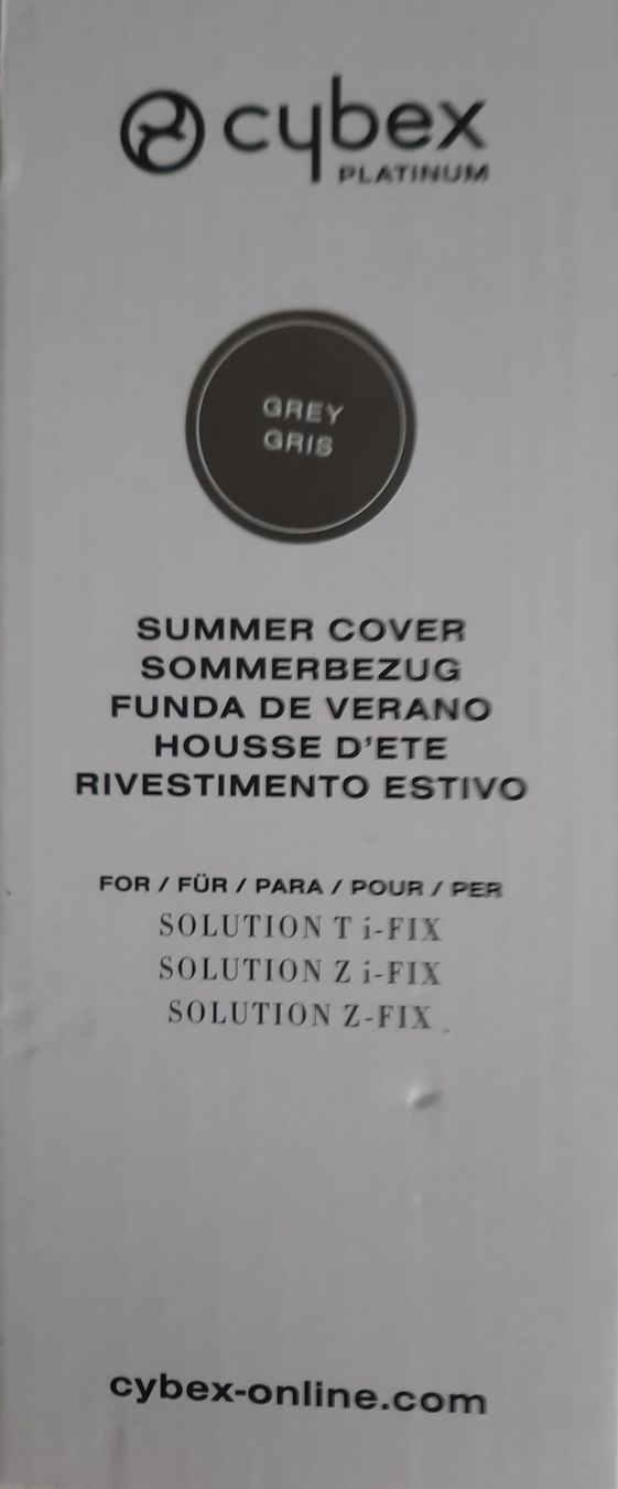 Cybex Seggiolini per auto: Cybex Sommerbezug für Solution T Line / Solution Z Line – Nuovo (secondo la descrizione) da Kallnach venduto da Andie7 1