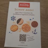Schiffahrt Gutschein 2 gùr 1 fúr Thunet,Brenner,Bielersee