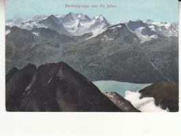Bernina Gruppe 1916 mit ST Punt Murail, mit ST Muottas Kulm