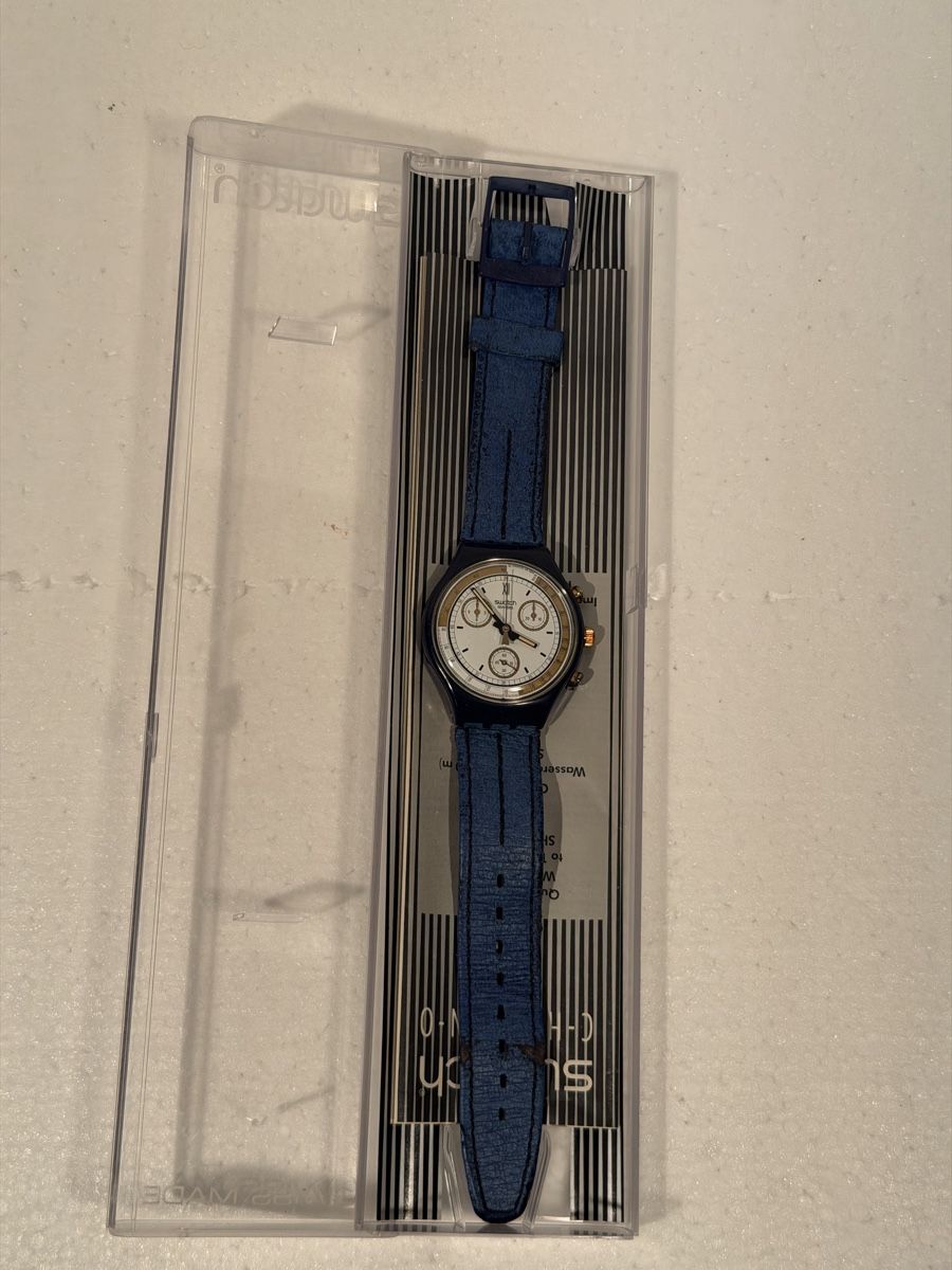 Swatch Uhren: 1990, Swatch Spring Summer Collection Skipper SCN100 – Gebraucht aus Lausanne von artnouveau04 1