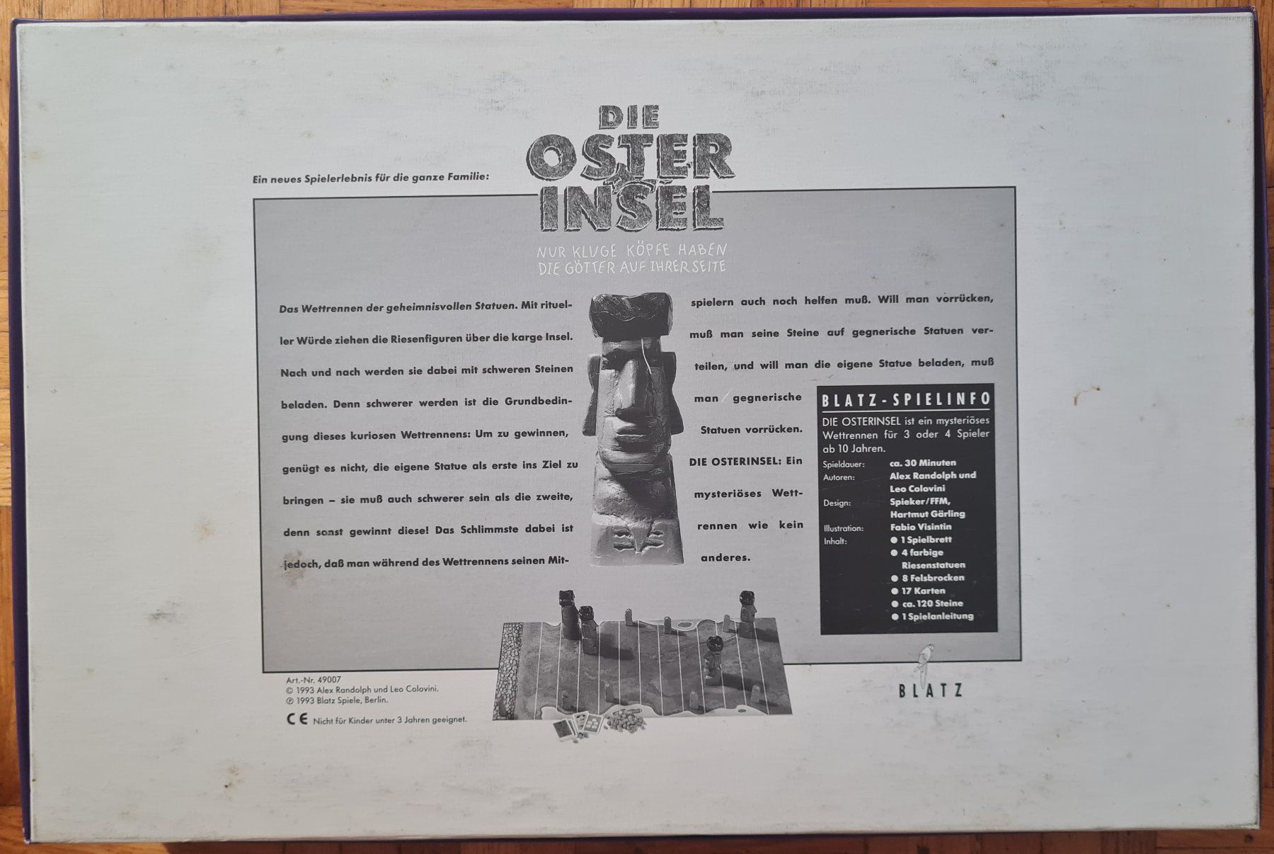 Spiele: Brettspiel "Die Osterinsel" – Gebraucht aus Zürich von Desmond01 1