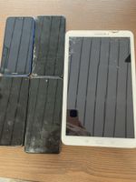 2xSamsung (A51, S10) 2x Huawei 1xSamsung Tab defekt